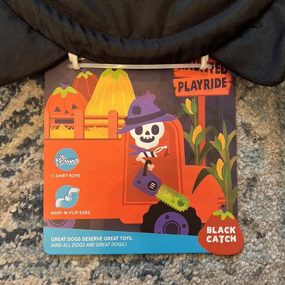 Bark Super Chewer Toy and Black Cat Fetch Toy - Picture 7 of 7